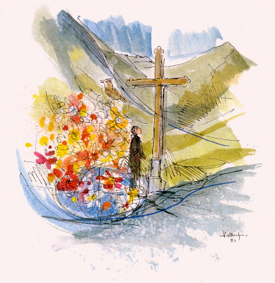 DAS KREUZ AUF BERGESHÖHE